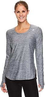 Reebok Women's Legend Long Sleeve Running T-Shirt & Gym Top - Performance Training