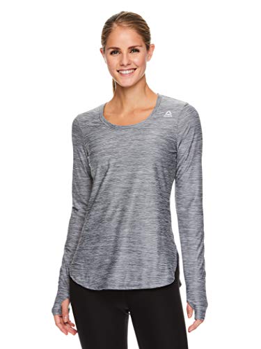 Reebok Women's Legend Long Sleeve Running T-Shirt & Gym Top - Performance Training