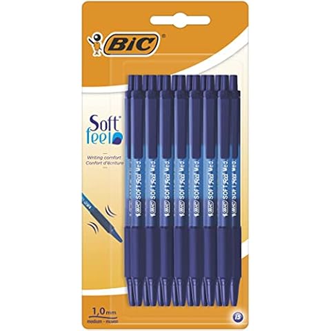BIC Soft Feel Retractable Ballpoint Pens, 15 Pack Cover