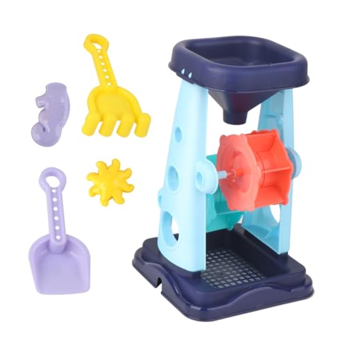 SUPVOX 5 Piezas Juguetes de Playa para Set con Pala y Herramientas de Arena Seguras y Duraderas para Piscina Jardín y Actividades al Aire Color Aleatorio Color Aleatorio