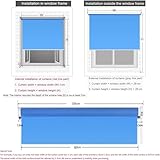 Day & Night Roller Blinds Dual Layer Shades Horizontal Translucent & Blackout Window Curtains Aluminium Cassette for Windows & Doors Versatile Light Control - Image 6