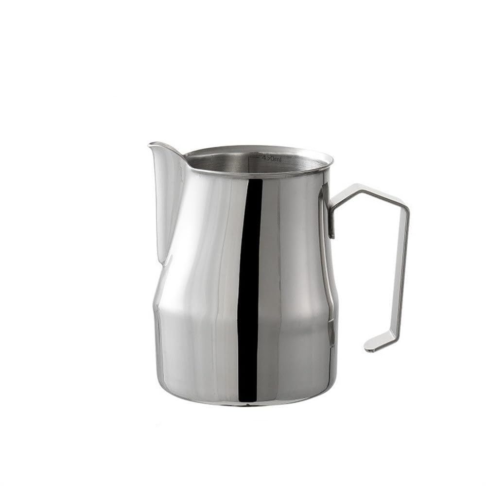 Milchkännchen Verdickter Blumenbecher mit Milchschaum für Restaurants und Haushalte(Colour 1,350ml)
