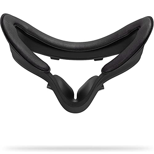 AMVR VR Facial Interface Bracket & PU Leather Foam Face Cover Pad Replacement & Anti-Leakage Nose Pad & Protective Lens Cover Comfort 5In1 Set Accessories for Quest 1
