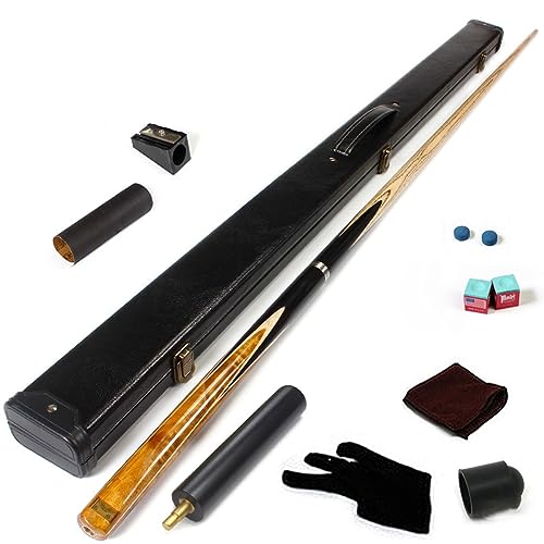 Taco de billar profesional 145 cm con punta 9.8 mm