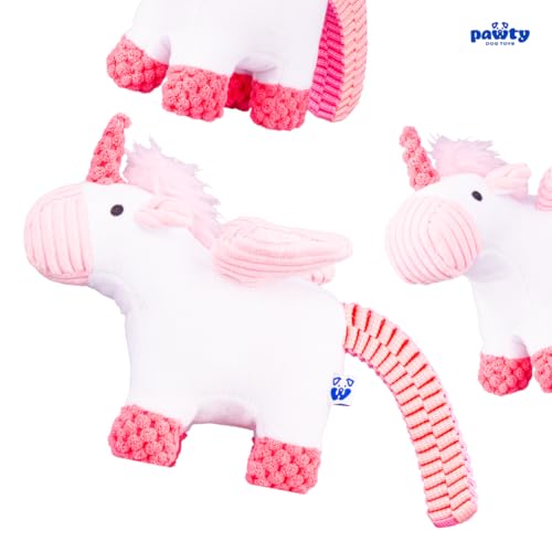 Juguete de peluche para perros PAWTY Unicornio miniatura 5