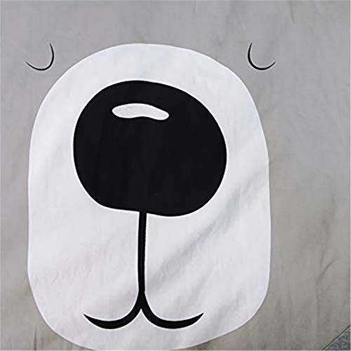 Tealp Round Cotton Rug Baby Nursery Rug Kids Play Mat Infant Crawling Mat Playmats For Floor Animal Carpet Washable Game Blanket For Kids' Room Decoration 35.4"X35.4",Grey Bear #TOP3