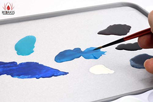 Redgrassgames 50 Hydration Paper Sheets For Everlasting Wet Palette Painter - Hydration Paper For Miniature Painting #TOP4