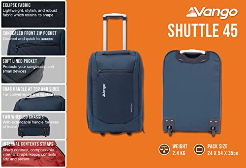 Vango Shuttle 45 Rouleau pour vos week-ends et déplacements urbains
