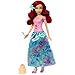 Mattel Disney Princess Ariel Fashion Doll Set, Spin & Reveal with 11 Surprises Including 5 Accessories, 5 Stickers & Play Scene, Inspired by Movie