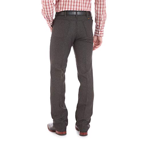 Wrangler Wrancher Herren-Jeans, Elegante Dress-Jeans, Heather Black, 32W / 34L – Ansicht 2