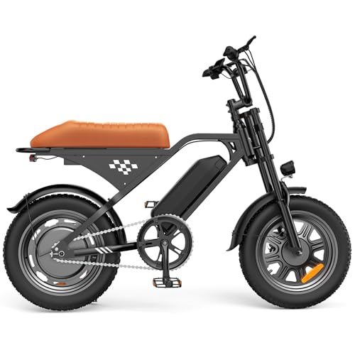 Electric Bike for Adults, 1500W Peak Motor, 20 MPH Dirt Bike