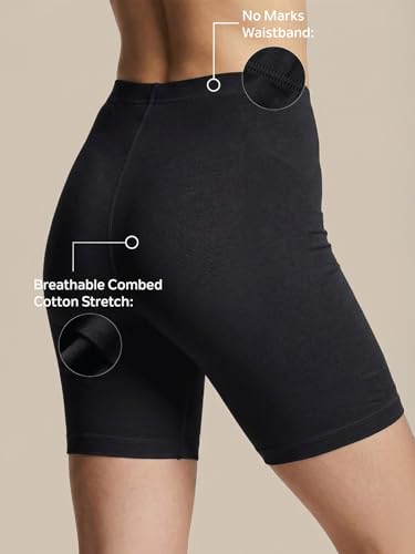 Image of Van Heusen Women's Cotton Shorties | Soft Cotton Stretch| No-Marks Waistband | Inner Elastic | Breathable Fabric | Keeps You Dry & Fresh | All-Day Comfort | Solid Colors | Style 11115 | Available in Pack of 1 & 2