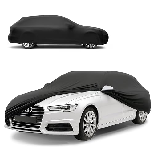 Bâche pour voiture Indoor Stretch WALSER noir taille 6 protège vernis break poussière