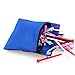 UPKOCH 2pcs Golf Tee Holder Pouch Portable Nylon Golf Carrier Zipper for Convenient Storage for Men and Women