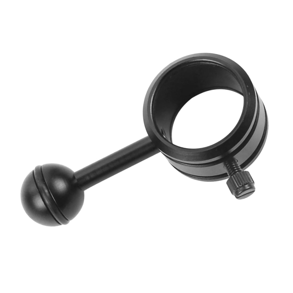 Clip per luce subacquea, supporto per lampada da immersione, supporto per illuminazione fotografica, supporto per torcia subacquea, montaggio a morsetto, adattatore a sfera