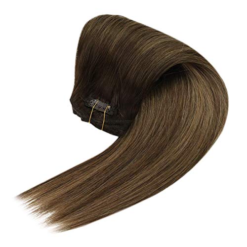 Sunny Balayage Hair Extension Clip Human Hair