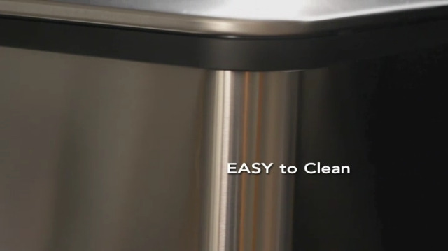 Image of iTouchless Airstep 18 Gallon Step Pedal Trash Can with AbsorbX Odor Control System, 68 Liter Extra Capacity Stainless Steel Commercial Grade Garage Bin for Home and Office Kitchen