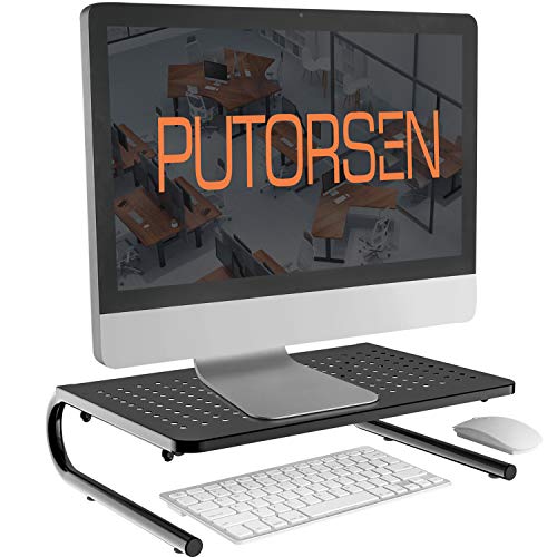 PUTORSEN® Soporte de Monitor pc de Premium - Elevador de Monitor 4