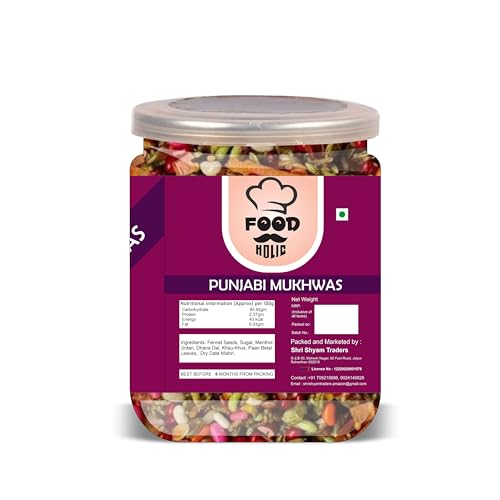 FOOD HOLIC Punjabi Mukhwas 300 Gram Airtight Container image 4