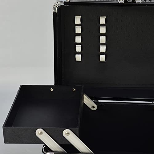 Maleta Maquiagem e Joias Frasqueira Preto CBRN19205