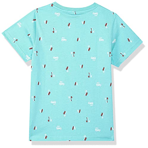 Image of Max Boys Typographic Print Crew Neck T-Shirt