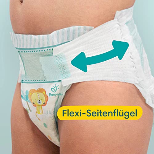 Pampers Windeln Größe 7 (15kg+) Baby-Dry, Extra Large, MONATSBOX, bis zu 12 Stunden Rundum-Auslaufschutz, (1er Pack) 132 Stück – Bild 8