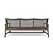 Christopher Knight Home Marcia Outdoor Wood Sofa, Wicker, 75.50 x 31.00 x 31.50, Gray, Natural Stained Finish
