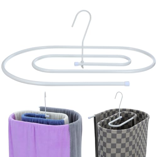 BESTYASH ÉTendoir À Linge IntéRieur 53.5 X 36 X 19 Cm SéChoir Spirale pour Draps Couettes Nappes Et Housses Gain De Place Et Organisation Buanderie