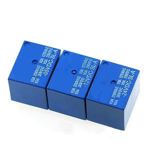 Relais SRD-24VDC-SL-A T73 miniature à 4 broches et 10A pour circuit imprimé