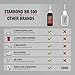 Starbond 2 oz. Dark Brown Medium-Thick CA Glue (Premium Cyanoacrylate Super Glue) Knot Filler 500 CPS Viscosity for Woodworking, Woodturning, Carpentry, Guitar, RC Hobby