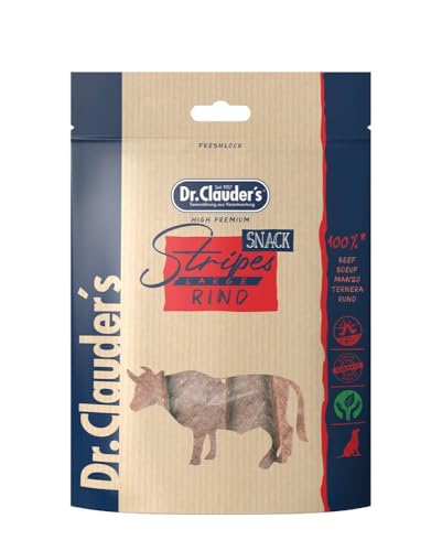 Produktbild von Dr. Clauder's Rinderfleisch Stripes Large - 10 x 80 g