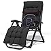 Armchairs XIAOR składany leżak z poduszką na talię regulowany 90-180° krzesło ogrodowe wielofunkcyjne leżak z poduszką obciążenie 200 kg powierzchnia Teslin