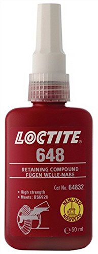 Preisvergleich Produktbild Fügekleber Loctite 648, 50ml Flasche LOCTITE