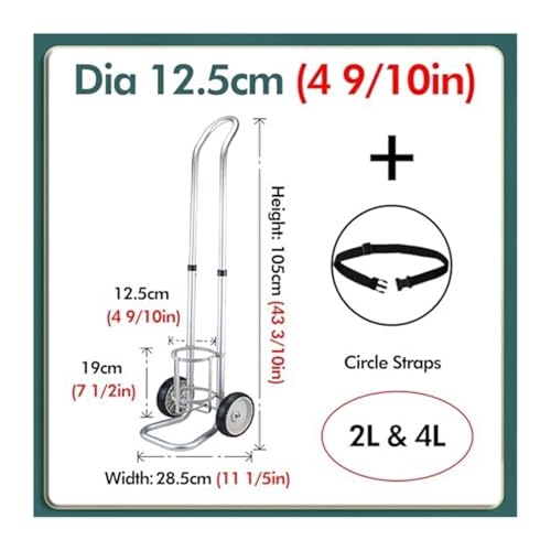 Support de rangement pour réservoir d'acétylène et azote 20 L