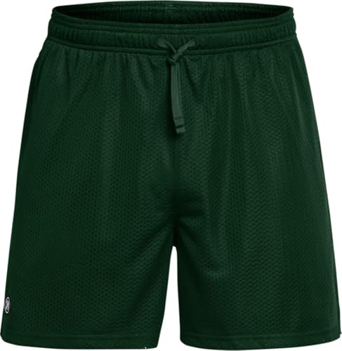 Short en maille pour homme Under Armour Essential blanc