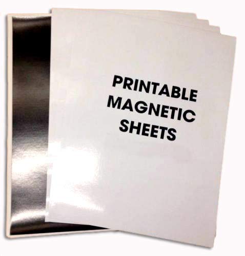 10feuilles A4Papier Photo Brillant Magnétique-Imprimantes jet d'encre imprimable Aimants