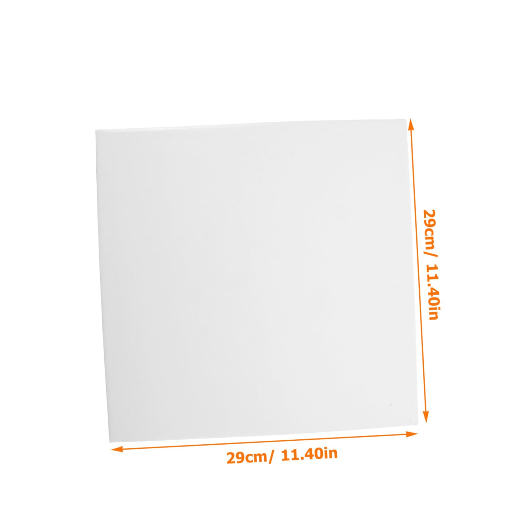 Luxshiny 4pcs Thickened Square Cake Boards Sturdy Cake Base Coated Design