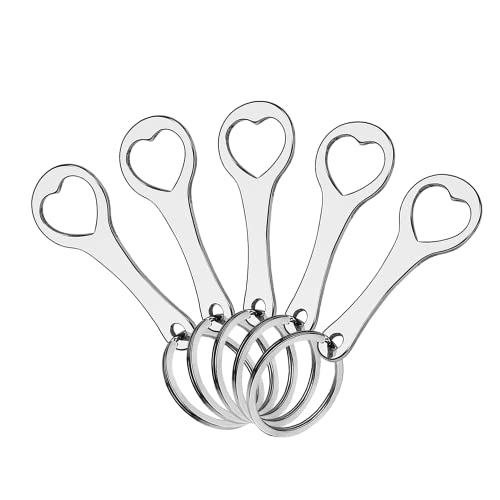 YuanMO66 Einkaufswagenlöser aus Edelstahl Edelstahl Einkaufswagen Schlüsselanhänger Einkaufswagenchip Schlüsselanhänger öffnet Frontlader- und Seitenschubfach Cover