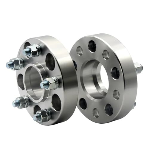 Kit Separadores Para Cadillac XTS CTS08 2 Piezas 15/20/25/30/35/40/45/50mm Adaptador Espaciador Rueda Conversión PCD 5x120 CB 67,1mm 5 Terminales Separadores Ruedas(35mm)