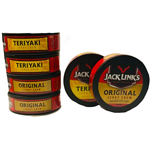 Jack Links Original and Teriyaki Jerky Chew Bundle