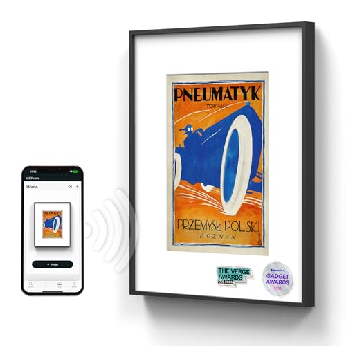 Image of InkPoster Affresco 13.3 inch - Color Screen E Ink Spectra 6 - Up to 1 Year on One Charge - Paper-Like and Health-Conscious: Silent, no Blue Light - Aluminium Body - Thousands of Artworks in Application