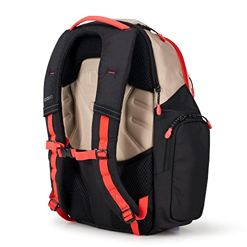 Image of OGIO Gambit Backpack (Gambit Pro, Tan /Blue /Red)