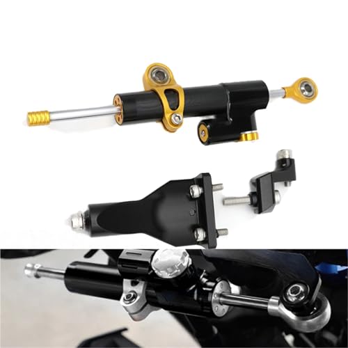 Support amortisseur direction YAMAHA R3 R25 YZF 2021-2025 kit de montage stabilisation or