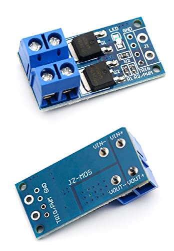 CH Handel Mosfet Module 15 A 400 W Dual 5-36 V PWM Control Switch Module Trigger Power LED DC Régulateur Moteur Transistor Interrupteur Trigger Module d'entraînement Cover