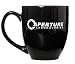Aperture Laboratories Portal Mug - 15oz Deluxe Double-Sided Bistro Coffee Tea Mug (Black)