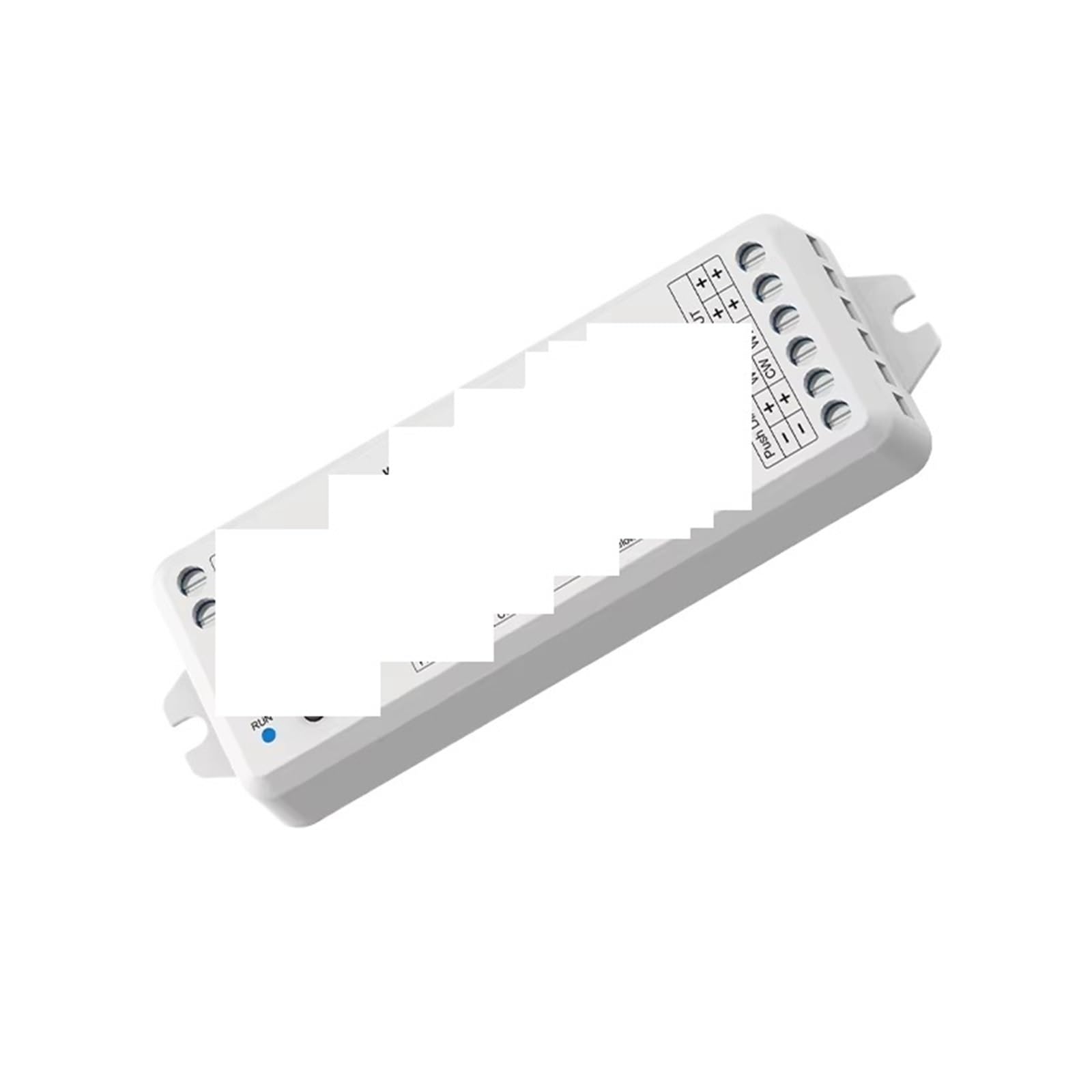 Regulador de intensidad de tira LED de un solo color, controlador LED RF de 4 zonas y 4 escenas, montaje en pared(WT1)