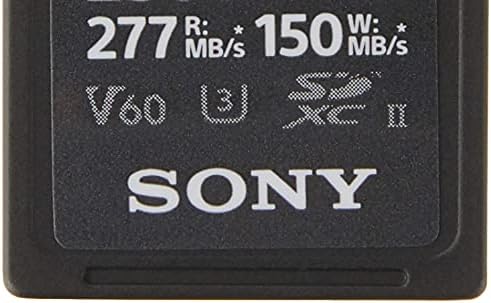 Sony 256GB SF-M series TOUGH specification UHS-II U3 V60 SDHXC Digital Memory Card Card - Read 277MB/s Write 150MB/s SFM256T