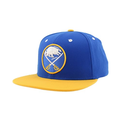 Image of ZHATS NHL Unisex-Adult NHL Officially Licensed Adjustable Snapback Hat Flat Bill Z11 Icon Two Color
