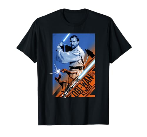 Star Wars Revenge Of The Sith Obi-Wan Kenobi Saber Split T-Shirt