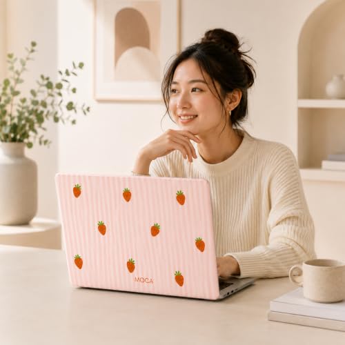Image of MOCA Case Compatible with MacBook Air 13 inch M5 M4 M3 M2 2026-2022 Hardshell Cover for MacBook Air 13.6, A3449 A3240 A3113 A268